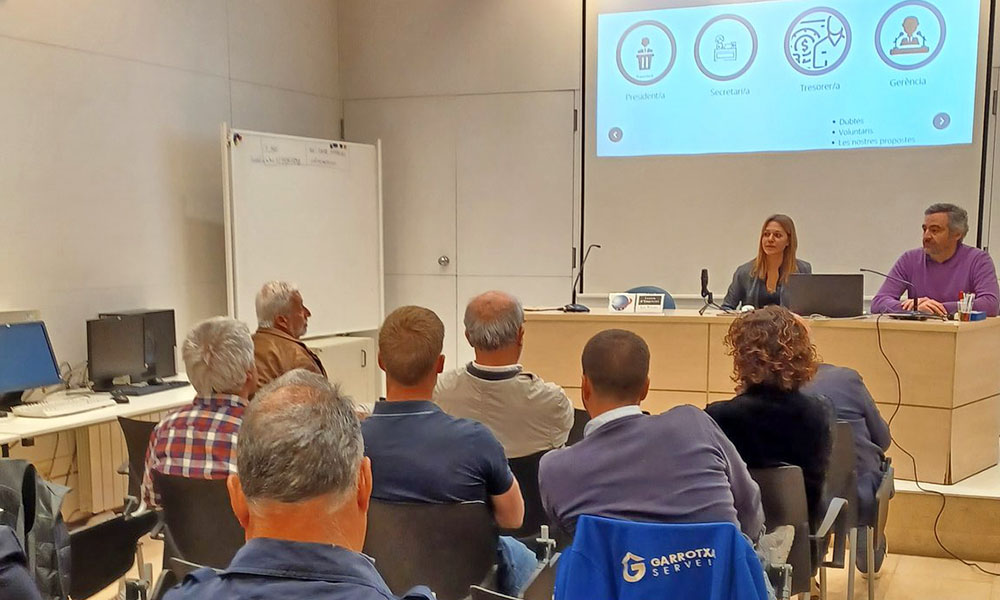 Reunió al Centre d'Empreses